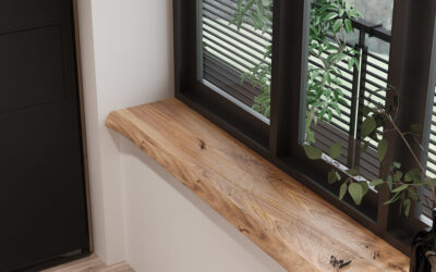 Geef je vensterbank een verfrissende make-over met eiken voorzetpanelen